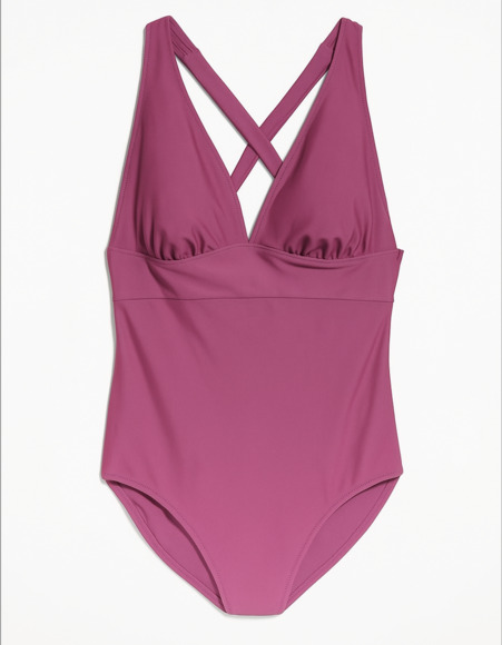 Old Navy Matching V-Neck One-Piece Swimsuit – Size 2X NWT - Picture 1 of 3